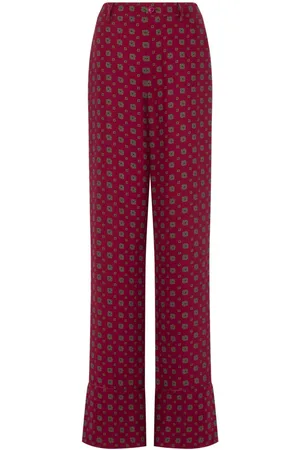 Moschino Geometric-print trousers