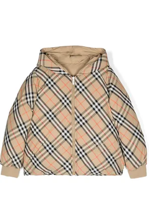 Burberry Reversible checked puffer jacket