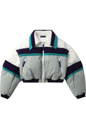 Kolor Stripe-detailing puffer jacket