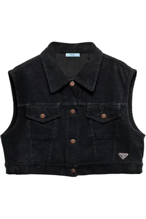 Prada Corduroy denim vest