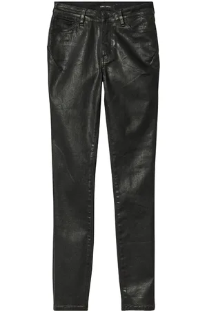 Purple Brand Mid-rise tapered jeans