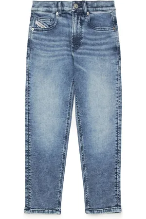 Diesel D-Lucas mid-rise tapered jeans