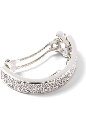 Prada Crystal-embellished hair clip