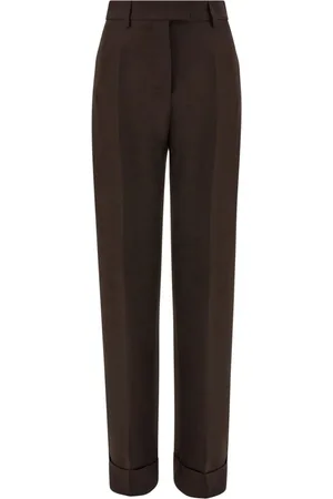 Salvatore Ferragamo Turn-up tailored trousers