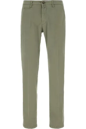 BRIGLIA Cotton-blend trousers