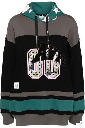 A Bathing Ape Logo-patch hoodie