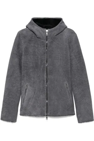GIORGIO BRATO Shearling-lining hooded jacket
