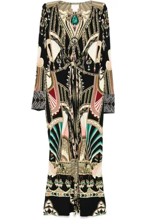 Camilla Twist jersey maxi dress