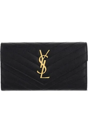 Saint Laurent Large Cassandre matelassé flap wallet