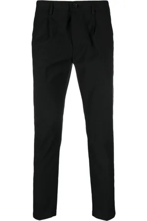 DEPARTMENT 5 Mid-rise straight-leg trousers