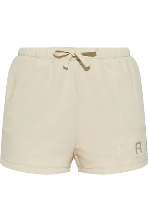 IRO Embroidered-logo cotton shorts