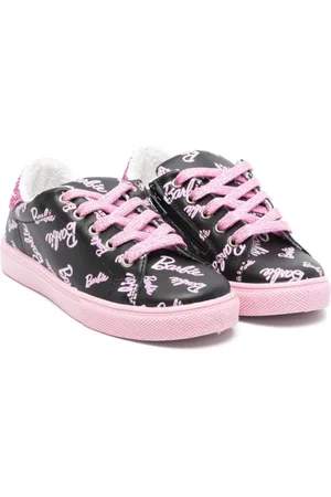 MONNALISA X Barbie leather sneakers
