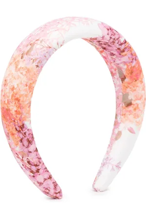 Marlo Hydrangea floral-print headband