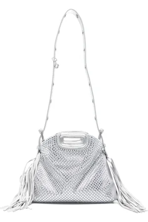 Maje Mini Miss M rhinestone bag