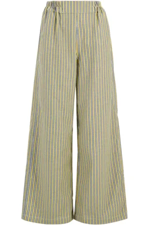 Paula Striped high-waisted trousers
