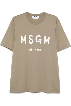 Msgm Logo-print T-shirt