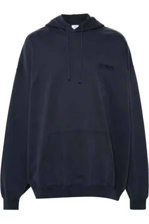 Vetements Logo-embroidered hoodie