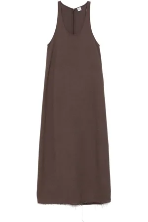 Totême Scoop-neck maxi dress