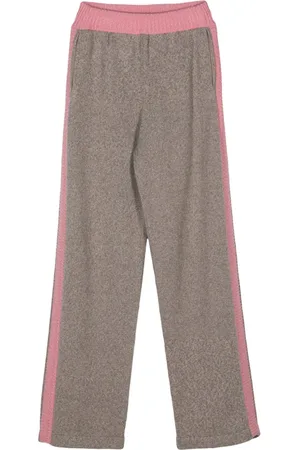 Barrie Stripe-detail trousers