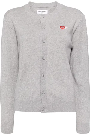 Chocoolate Logo-patched cardigan