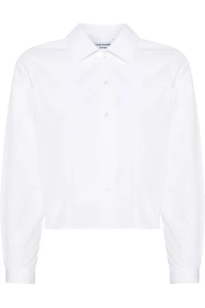 Thom Browne Cropped cotton shirt