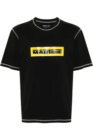 MARTINE ROSE Logo-tape T-shirt