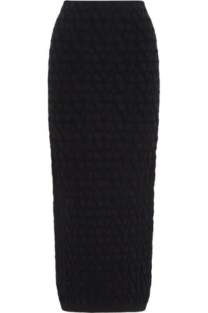 VALENTINO GARAVANI Toile Iconographe midi skirt