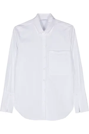 Patrizia Pepe Fly-print cotton shirt