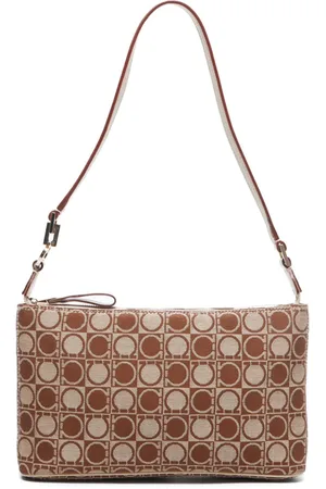 Salvatore Ferragamo 2000s Gancini shoulder bag
