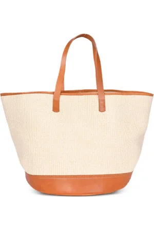 Frette Panelled beach bag