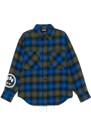 BARROW Checked flannel shirt