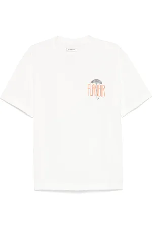 FLÂNEUR Logo-print T-shirt