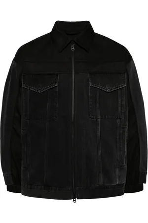 CROQUIS Splicing denim jacket