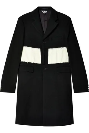 Comme des Garçons Frayed-edge coat