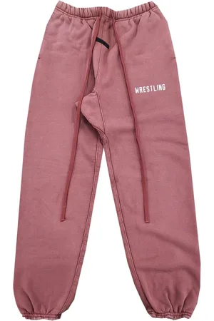 FEAR OF GOD Slogan-print track pants