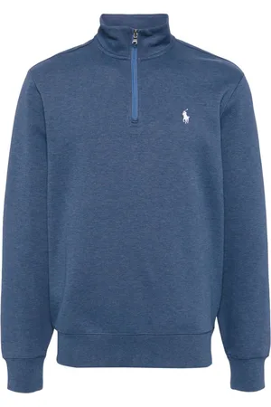 Ralph Lauren Logo-embroidered half-zip sweatshirt
