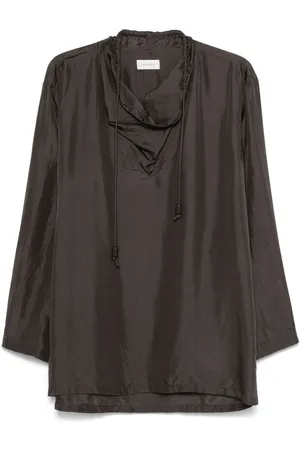 LEMAIRE Cowl-neck blouse