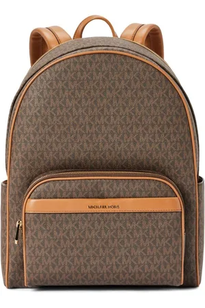 Michael Kors Large monogram-canvas backpack