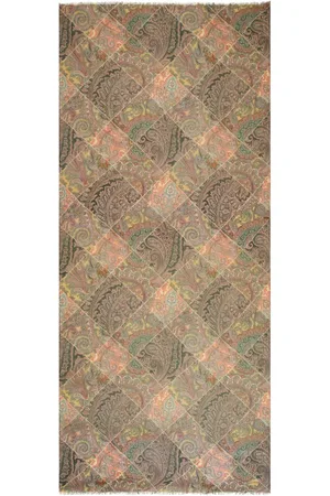 Etro Printed cashmere scarf