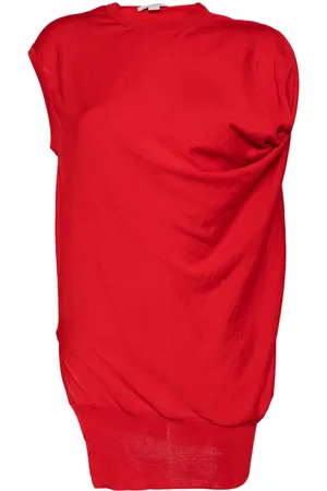Stella McCartney Asymmetric knitted top