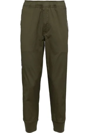 A Bathing Ape Logo-patch chino trousers