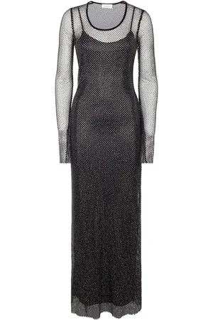 Sportmax Crystal embellishment maxi dress