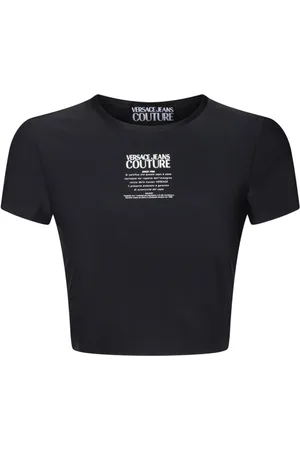 VERSACE Logo-print T-shirt