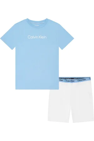 Calvin Klein Logo-print T-shirt and boxers set