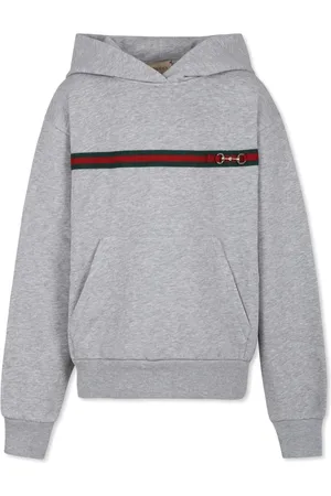 Gucci Web Horsebit cotton hoodie