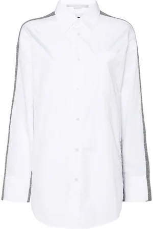 Stella McCartney Layered cardigan shirt