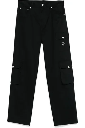 Moschino Gabardine-weave cargo pants