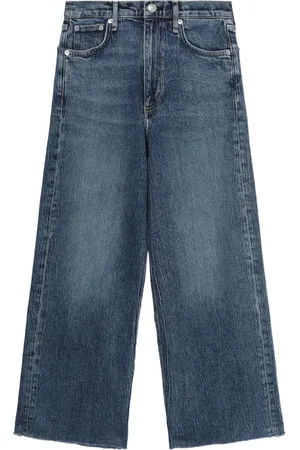 RAG&BONE Logo-patch cropped jeans
