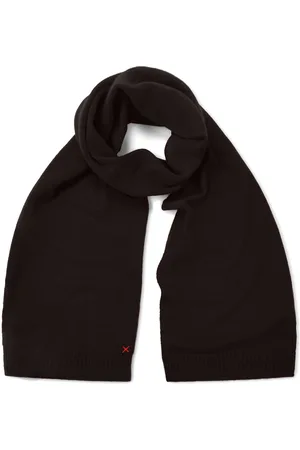 Chinti & Parker Decorative-stitching scarf
