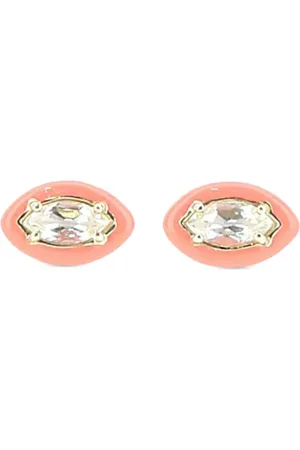 BEA BONGIASCA 9kt yellow gold Sweetness diamond earrings